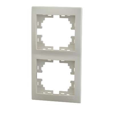 Фотография товара 'Lezard MIRA Рамка 2-ая вертикальная, 701-0300-152'