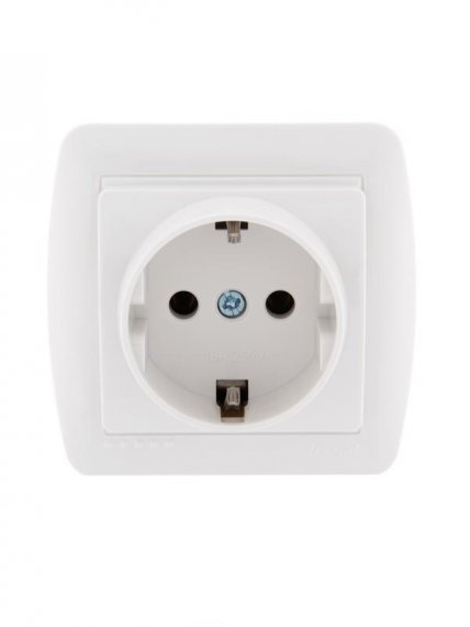 Фотография товара 'Lezard DEMET Розетка с заземлением, 711-0200-122'