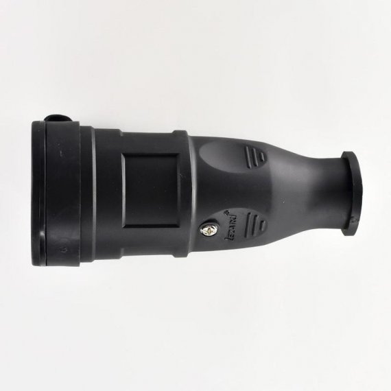 Фотография товара 'Lezard Штепсельный разъем с заглушкой 2Р+РЕ 1х16А 220-240V , 106-0400-0102/102'
