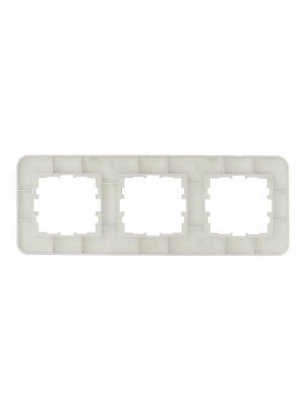 Фотография товара 'Lezard 7081-0300-148 ASTI Рамка 3-ая горизонтальная б/вст'