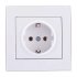 Фотография товара 'Lezard RAIN Розетка с заземлением керамика, 703-0202-122'