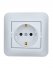 Фотография товара 'Lezard 7081-3030-124B ASTI Розетка с защитой от детей ПБТ'