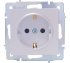 Фотография товара 'Lezard VESNA Розетка с защитой от детей ПБТ, 742-3088-124B'