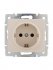 Фотография товара 'Lezard RAIN Розетка с заземлением керамика, 703-0388-122'