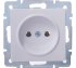 Фотография товара 'Lezard VESNA Розетка без заземления ПБТ, 742-0288-121B'