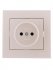 Фотография товара 'Lezard RAIN Розетка без заземления керамика, 703-3030-121'