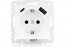 Фотография товара 'Lezard 742-0288-181TC VESNA Розетка с/з TC+USB разъём'