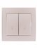 Фотография товара 'Lezard RAIN Выключатель проходной двойной, 703-3030-106'