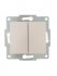 Фотография товара 'Lezard KARINA Выключатель двойной, 707-3088-101'