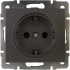 Фотография товара 'Lezard 703-4188-135 RAIN Розетка спутниковая оконечная чёрный графит матовый'