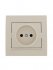 Фотография товара 'Lezard DERIY Розетка без заземления керамика, 702-0303-121'