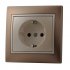 Фотография товара 'Lezard 701-3130-122 MIRA Розетка с/з керамика'