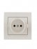 Фотография товара 'Lezard DERIY Розетка без заземления керамика , 702-3030-121'
