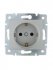 Фотография товара 'Lezard KARINA Розетка с защитой от детей ПБТ, 707-4388-124B'