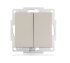 Фотография товара 'Lezard VESNA Выключатель двойной, 742-3788-101'