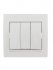 Фотография товара 'Lezard DERIY Выключатель тройной, 702-0202-109'