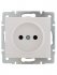 Фотография товара 'Lezard RAIN Розетка без заземления керамика, 703-0288-121'