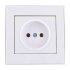 Фотография товара 'Lezard RAIN Розетка без заземления керамика, 703-0202-121'