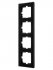 Фотография товара 'Lezard 742-5880-154 VESNA Рамка 4-ая вертикальная б/вст'
