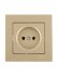 Фотография товара 'Lezard 742-3688-121B VESNA Розетка б/з ПБТ'