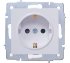 Фотография товара 'Lezard VESNA Розетка с защитой от детей ПБТ, 742-0288-124B'