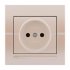 Фотография товара 'Lezard DERIY Розетка без заземления, 702-3030-121B'