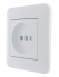 Фотография товара 'Lezard 708-0200-121 KARINA LIFE Розетка б/з керамика'