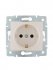 Фотография товара 'Lezard KARINA Розетка с заземлением керамика, 707-3088-122'