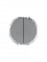 Фотография товара 'Lezard 743-7488-106 OSEN Выключатель проходной двойной серый матовый'