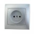 Фотография товара 'Lezard MIRA Розетка без заземления керамика, 701-1010-121'