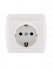 Фотография товара 'Lezard DEMET Розетка с заземлением, 711-0200-122'